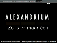 Tablet Screenshot of alexandrium.nl
